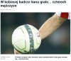 A w Polsce w reprezentacji piłkarskiej...