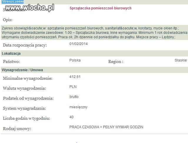  2,50 ZŁ za godzinę, taka praca 