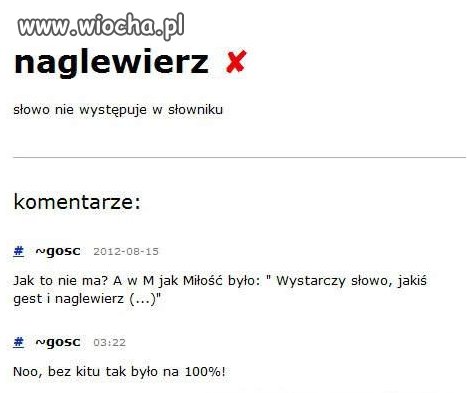 Naglewierz...