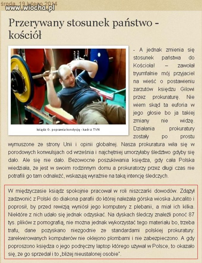 Prokuratura działa tak by pedofil się wymigał 