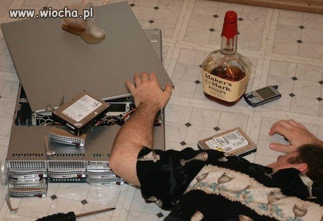 Admin w pracy 