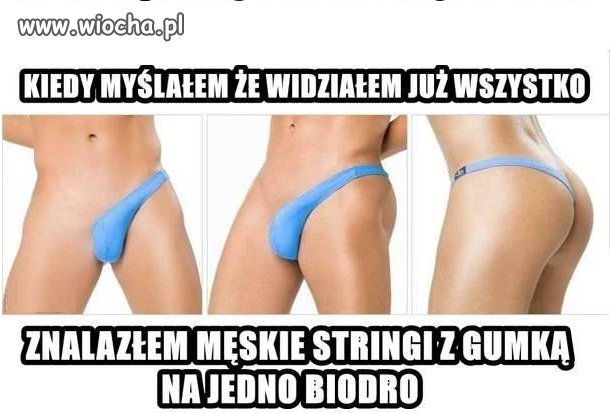 Bielizna "prawdziwego" mężczyzny...