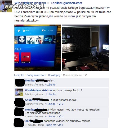 Polak Polakowi wilkiem...