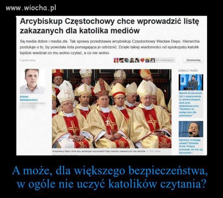 Znając życie to będzie dłuuuga lista...
