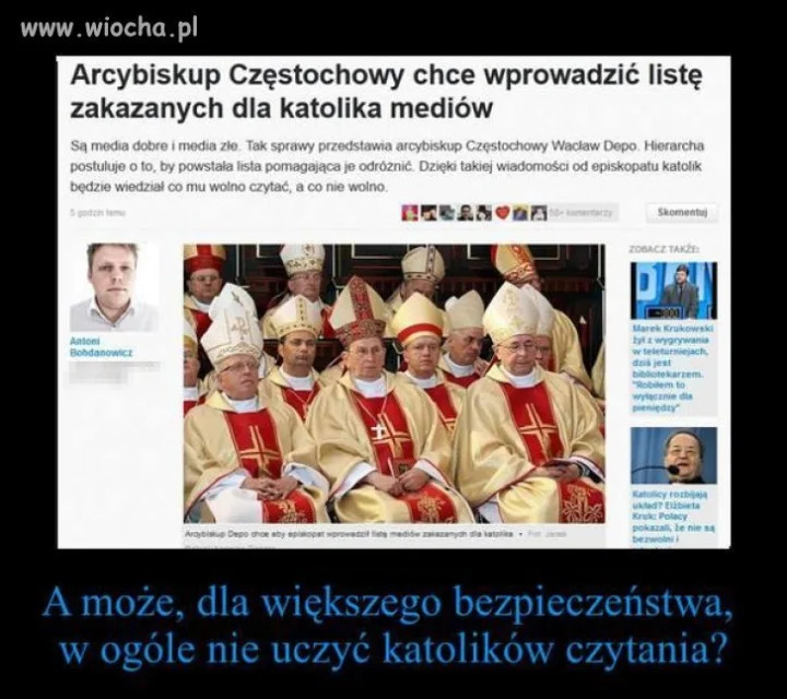 Znając życie to będzie dłuuuga lista...