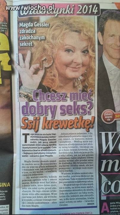 A między nogami ma małże???