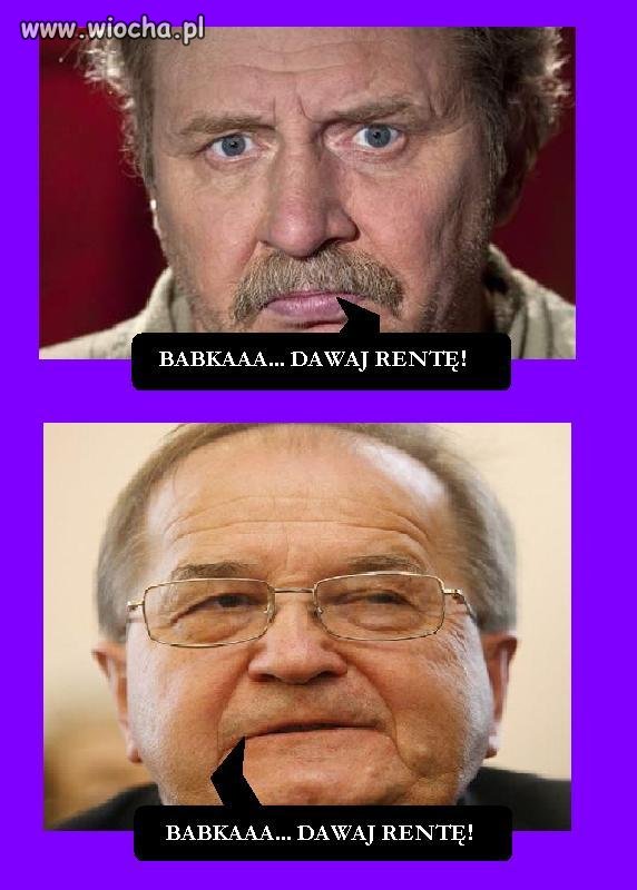 Dawaj rentę babka