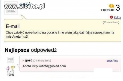 Adres e-mail.