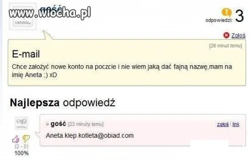 Adres e-mail.