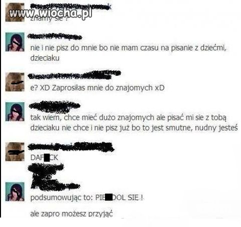 Bo chce mieć dużo znajomych