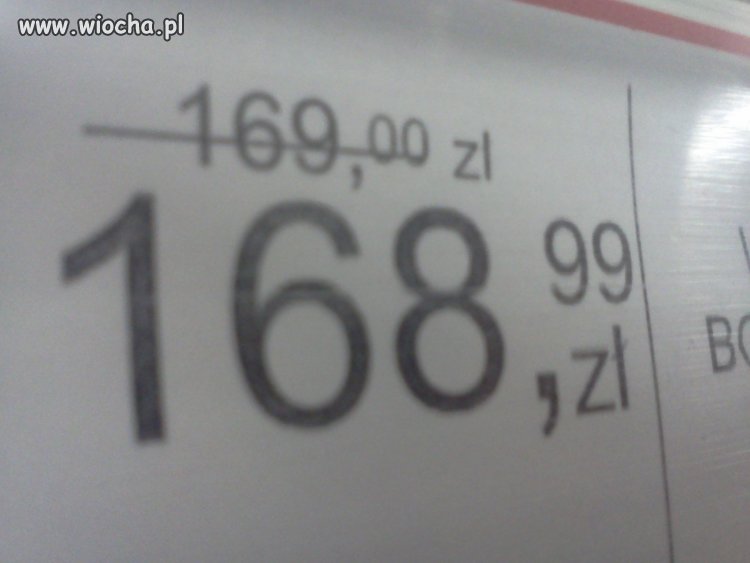 Kosmiczne przeceny