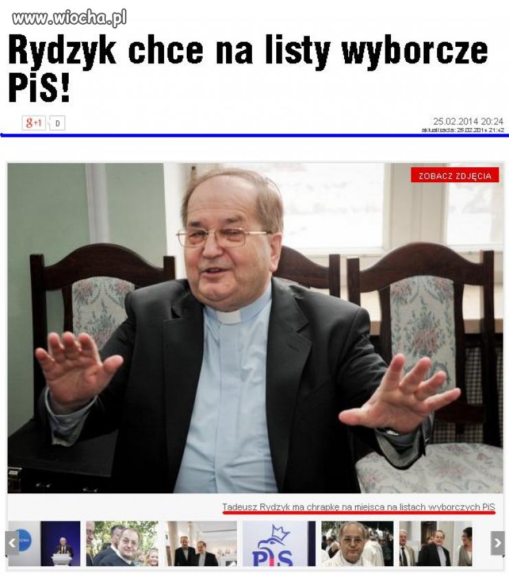 Ciągnie brygadę RM. do koryta... 