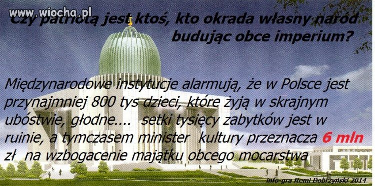 Kolejny raz Platforma okradła obywateli!!!