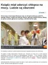 Ojciec zgłosił incydent na policje...