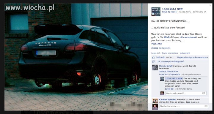 Zemsta kibiców na Lewandowskim?