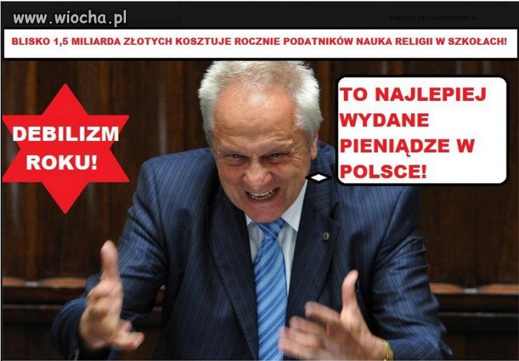 Czas na emeryturkę panie szczawik!