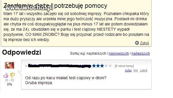 Zaszła w ciążę i potrzbuje pomocy