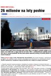 26 milionów na loty posłów