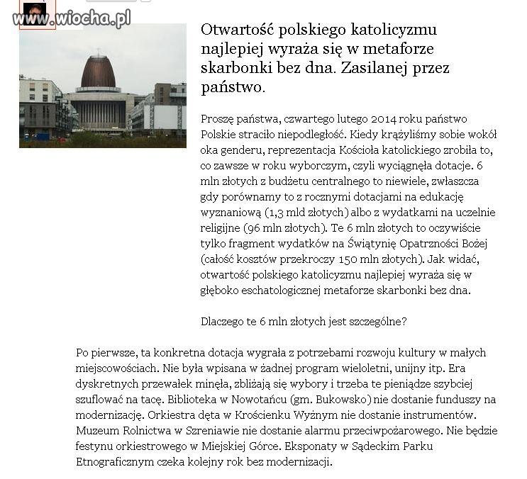 Tak dba o nas Platforma Obywatelska... 