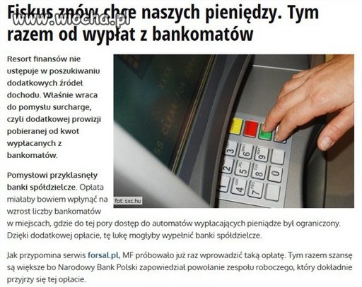 Szukają gdzie by tu jeszcze ukraść..