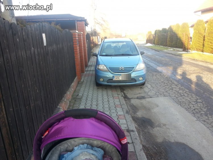 Pan parkuje