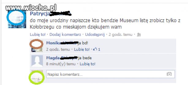Patrycja i jej urodziny.