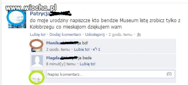 Patrycja i jej urodziny.