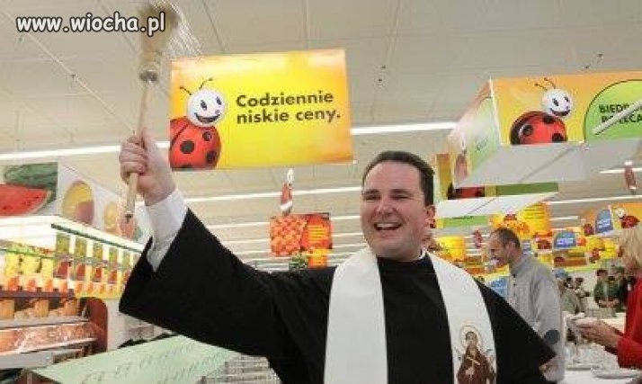 I 5tyś za pokropienie ma w kieszeni 