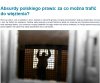 I za takie pierdoły można trafić do więzienia