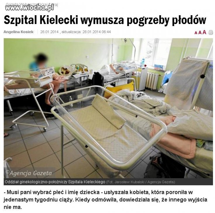 By dodać matce cierpienia? 