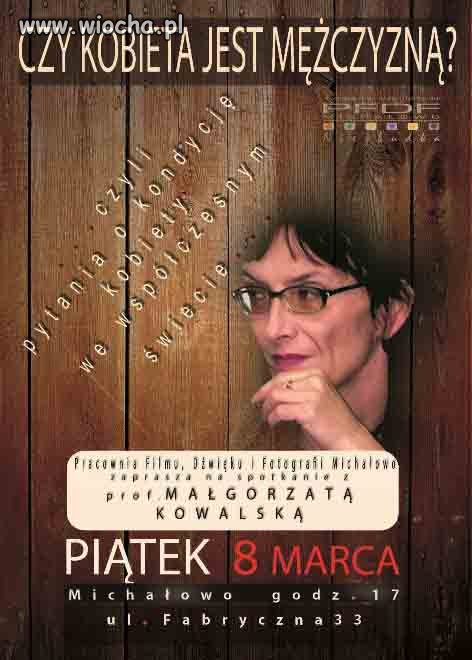 Wiocha dla Pani Małgorzaty Kowalskiej