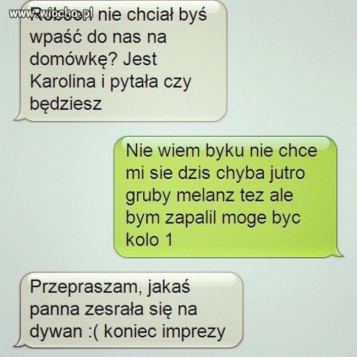Udana domówka