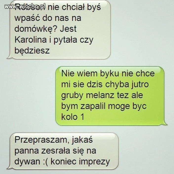 Udana domówka