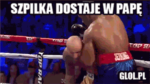 Pod celą tak samo padał...