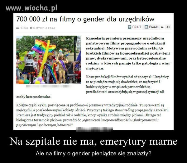 Skoro mamy państwo świeckie