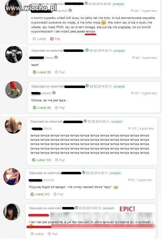 Ktoś tu jest "tempy"