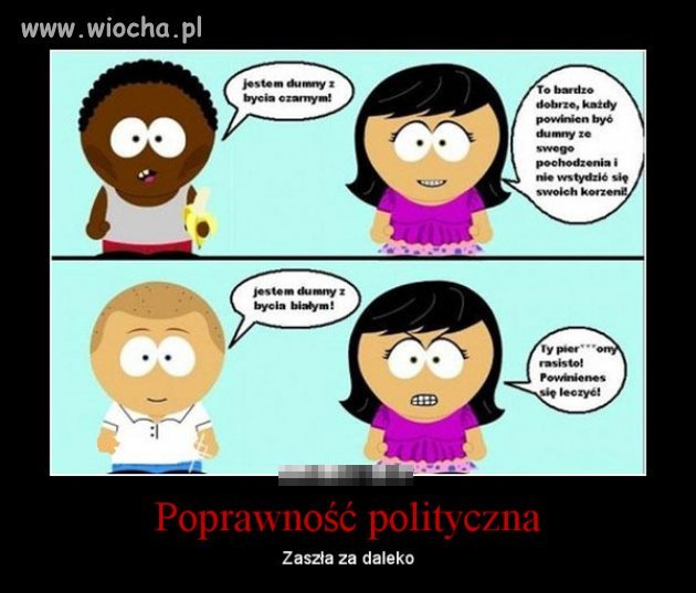 Polityczna poprawność tzn.nowa forma dyskryminacji