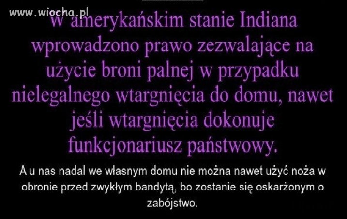 Szkoda, że nie u nas. Takie fajne prawo