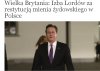 UK będzie naciskać na Polskę 