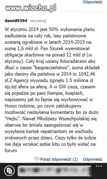 To jest ten POlityczny sukces