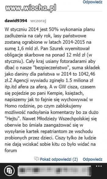 To jest ten POlityczny sukces