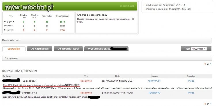 Komentarz na Allegro