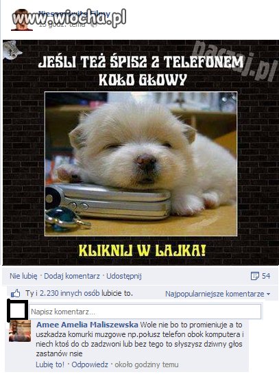 Dziecko z fb
