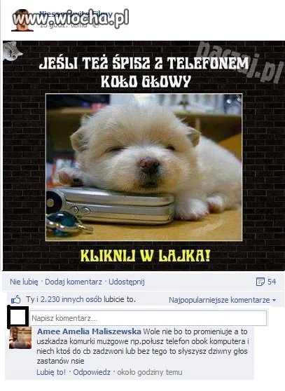 Dziecko z fb