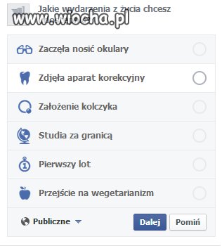 Jakie wydarzenie z życia