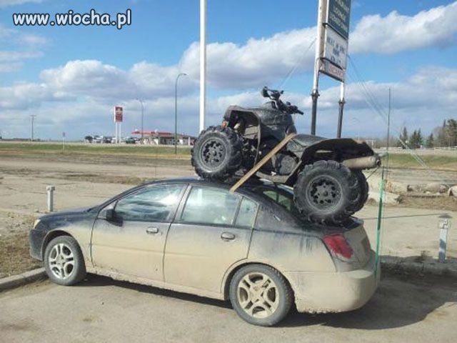 Tak się  przewozi kłada