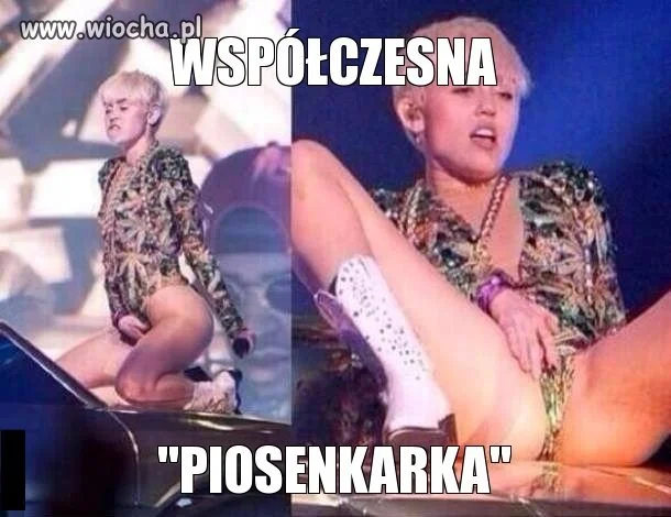 Współczesna "piosenkarka"