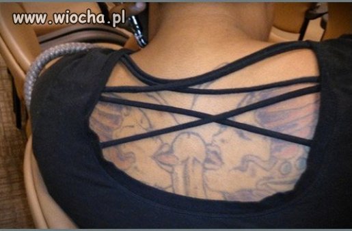 Bardzo gustowny tatuaż