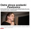 Pani poseł szerzy pornografię