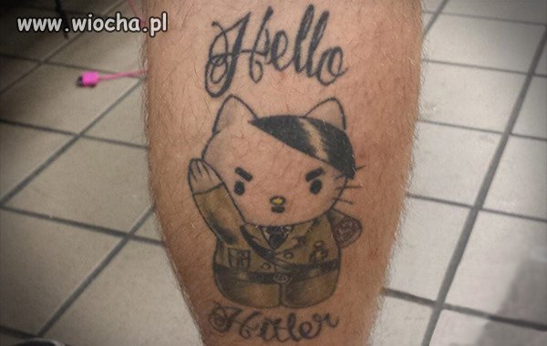 Hello Kitty w wersji nazistowakiej